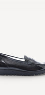 DAMES INSTAPSCHOENEN-Zwart lak