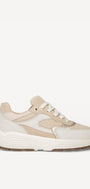 DAMES SPORTIEVE VETERSCHO-Beige leer