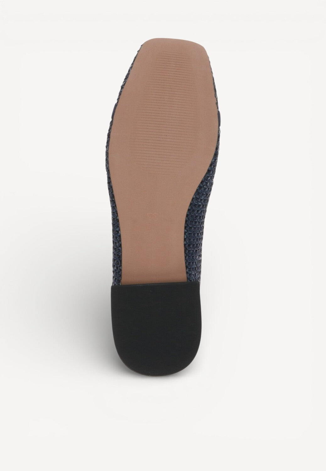 BALLERINAS + PUMPS-Blauw leer