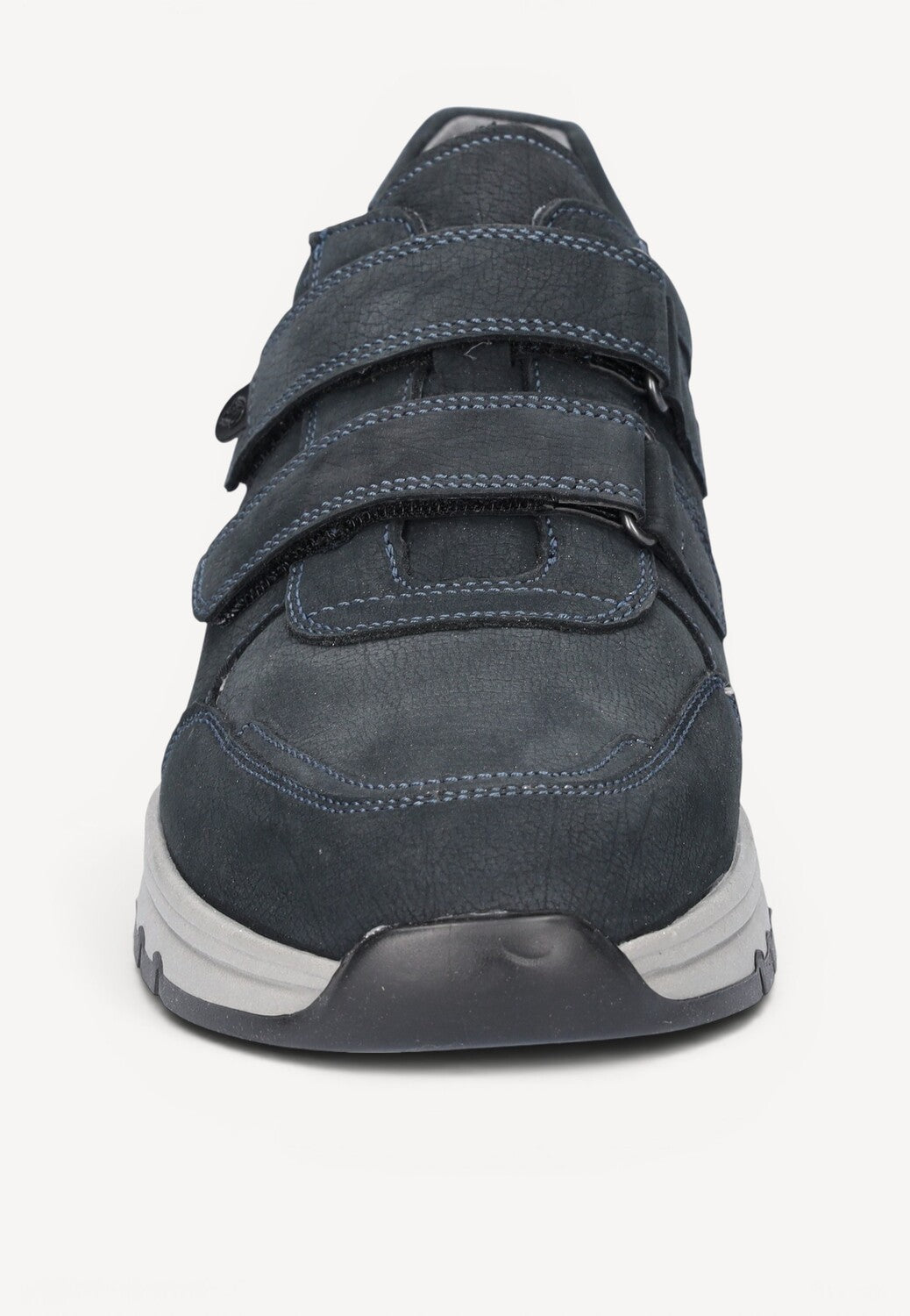 Heren veterschoenen-Blauw suède/nubuck