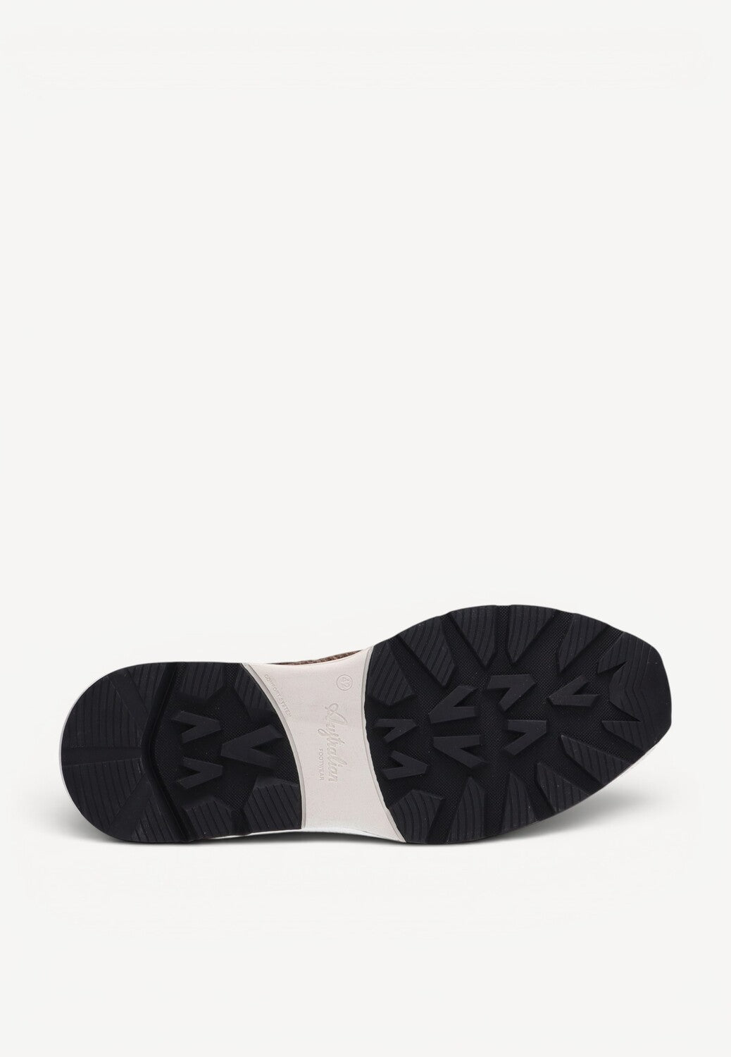 Heren veterschoenen-Bruin combi kleur