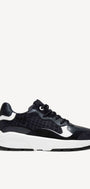 DAMES SPORTIEVE VETERSCHO-Blauw leer