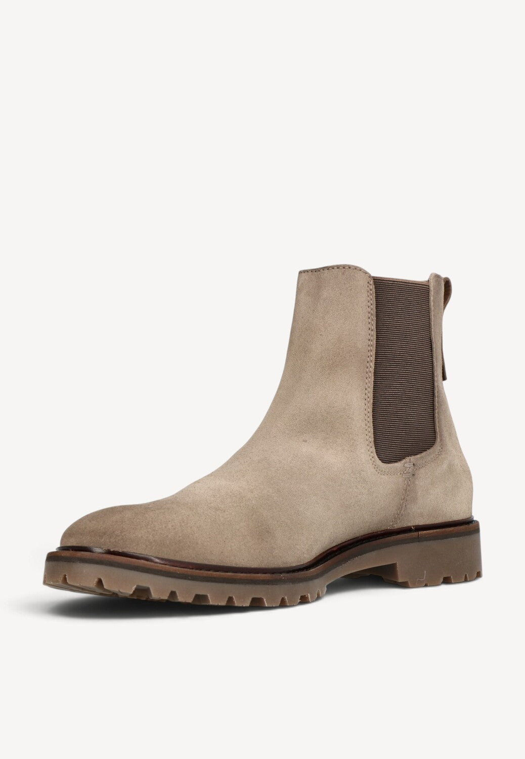 Heren boots-Beige suède/nubuck