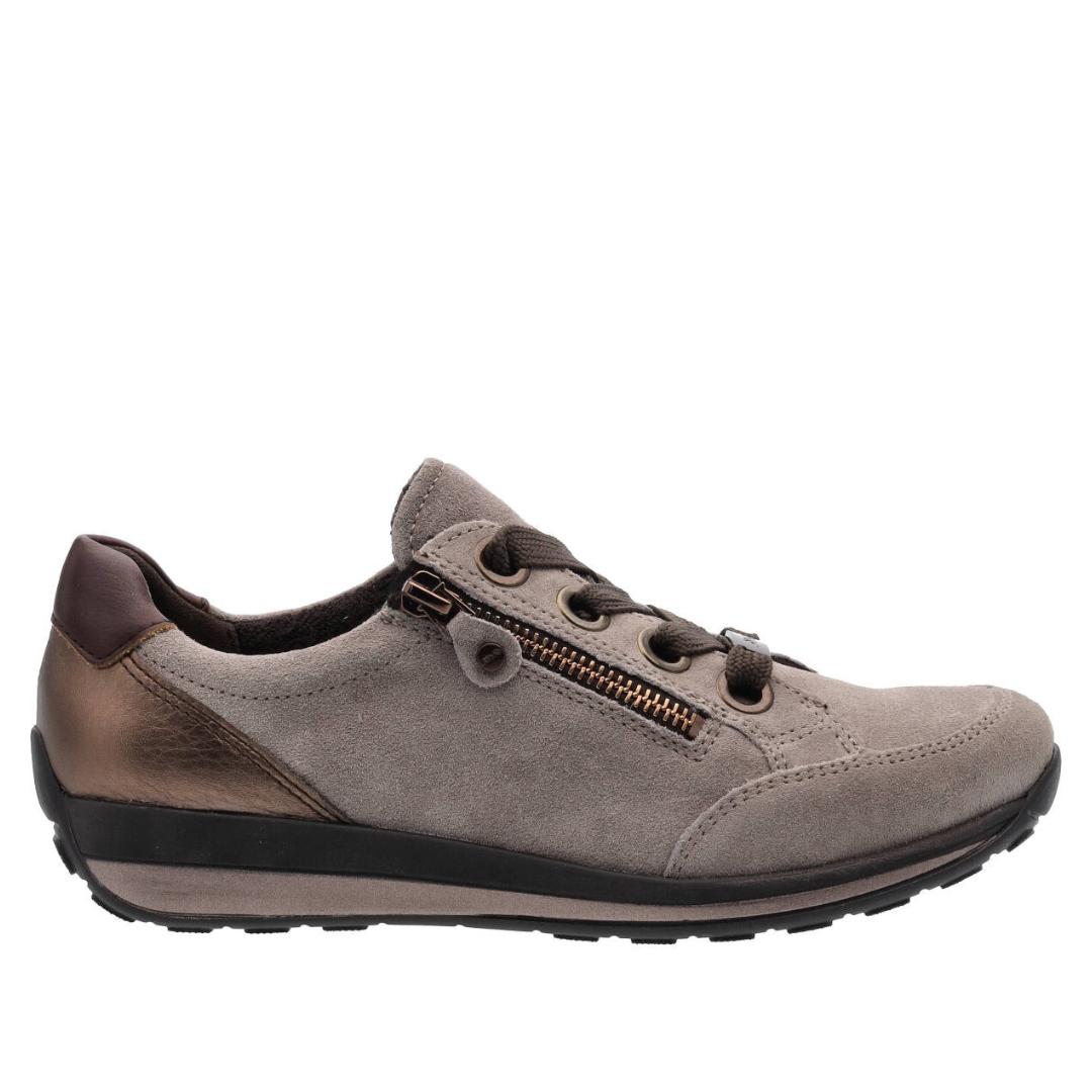DAMES SPORTIEVE VETERSCHO-Beige suède/nubuck