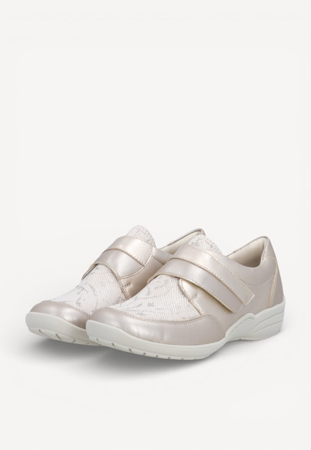 DAMES SPORTIEVE VETERSCHO-Beige combi kleur