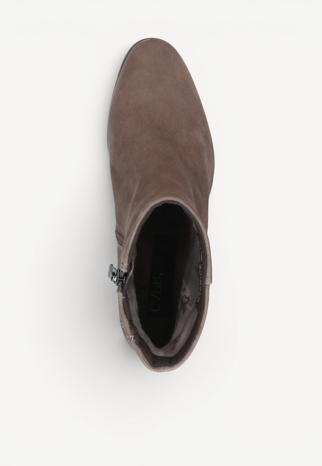 DAMES BOOTS+KORT LAARS-Beige suède/nubuck