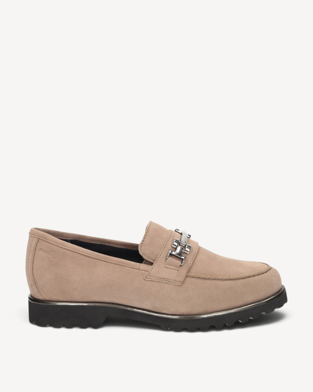 DAMES INSTAPSCHOENEN-Beige suède/nubuck