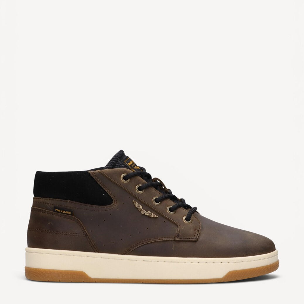 Heren boots-Bruin leer