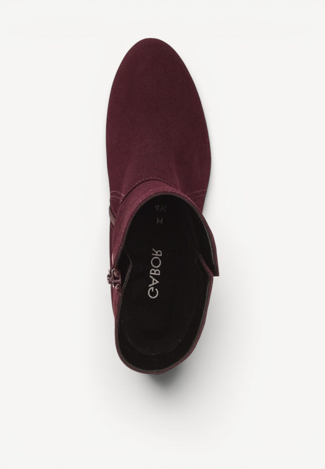 DAMES BOOTS+KORT LAARS-Rood suède/nubuck