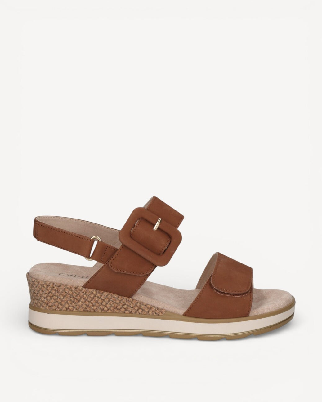 DAMES OPEN SCHOENEN-Bruin suède