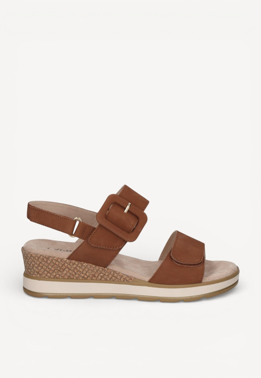 DAMES OPEN SCHOENEN-Bruin suède