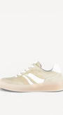 DAMES SPORTIEVE VETERSCHO-Beige suède/nubuck