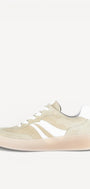 DAMES SPORTIEVE VETERSCHO-Beige suède/nubuck