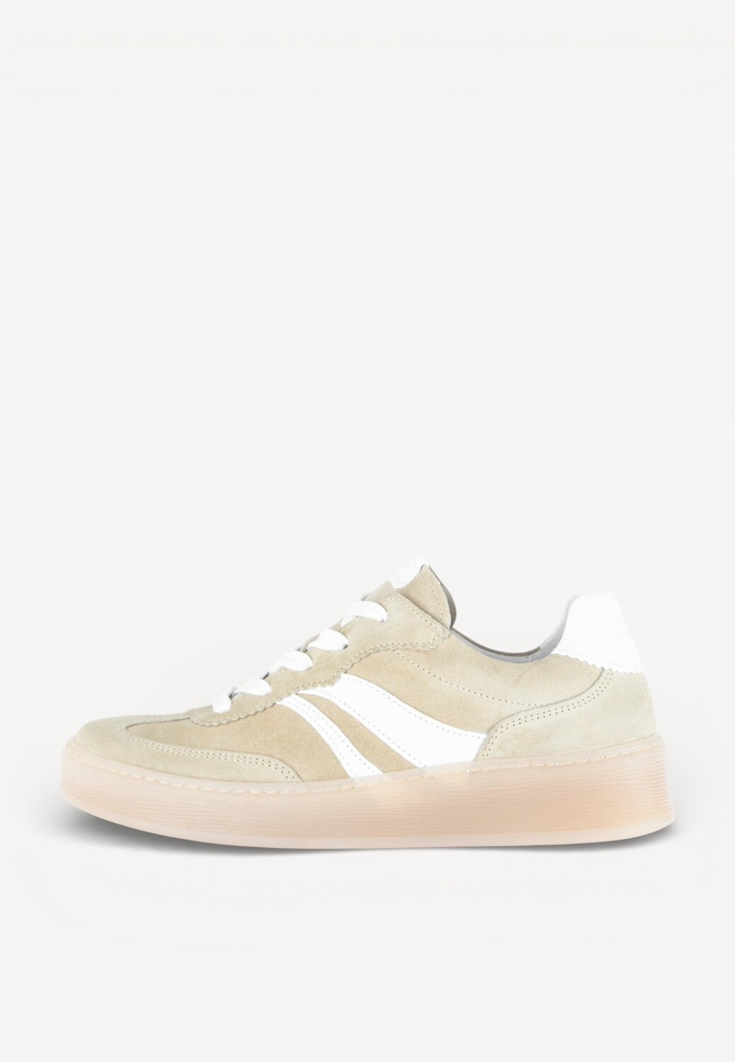 DAMES SPORTIEVE VETERSCHO-Beige suède/nubuck