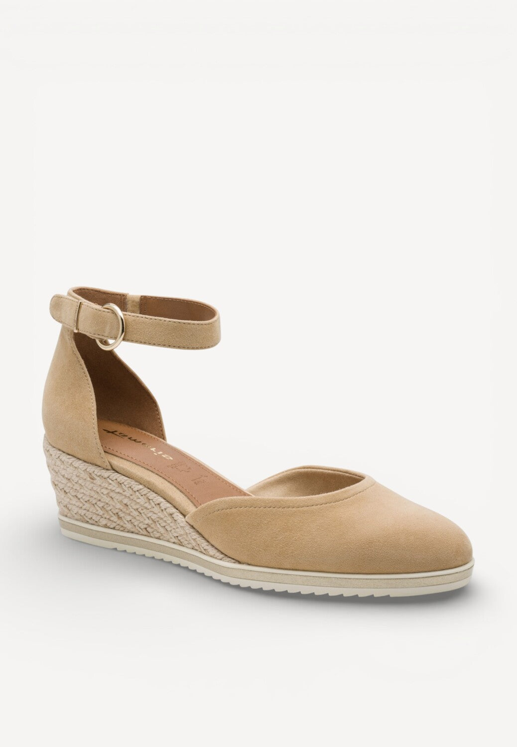 BALLERINAS + PUMPS-Beige suède/nubuck