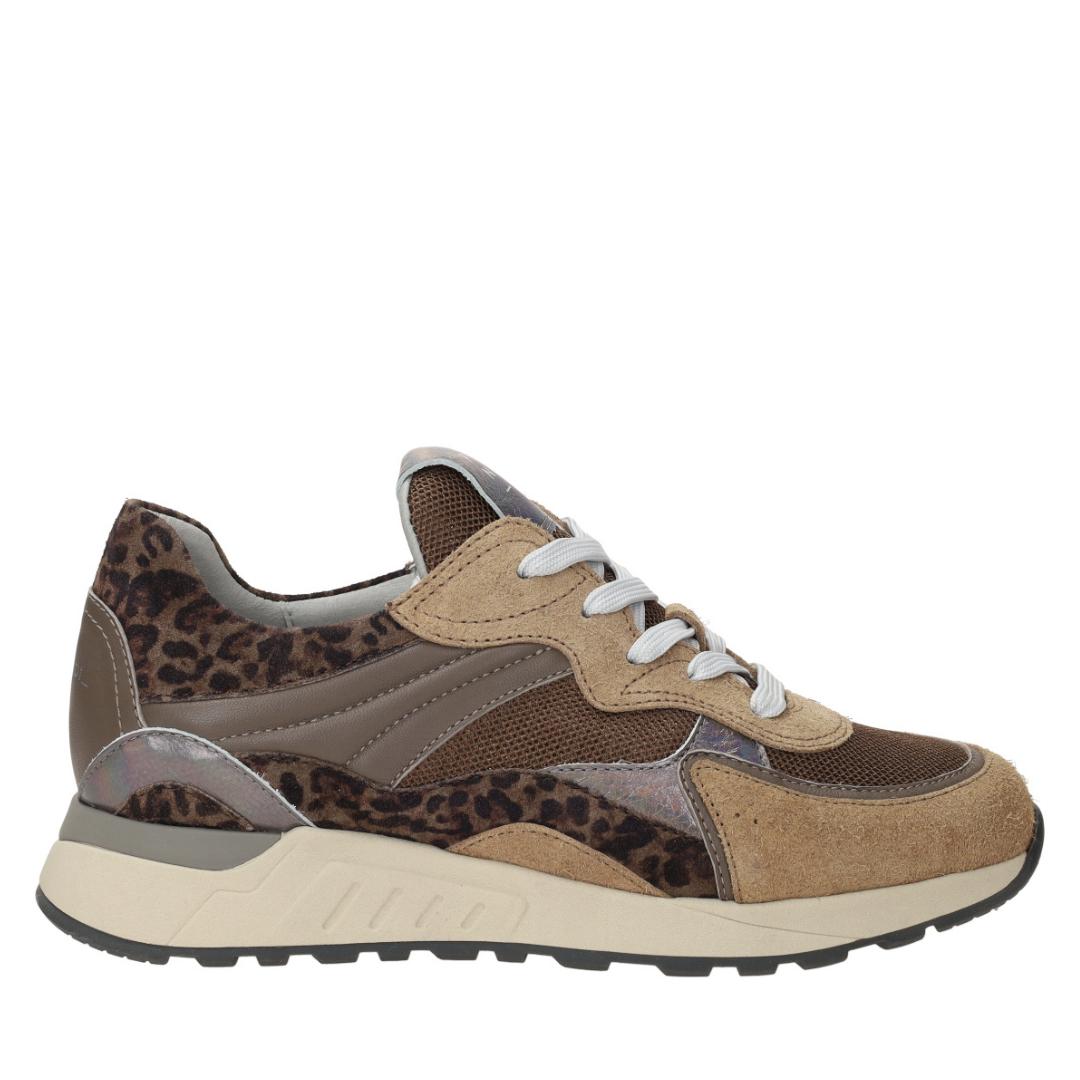 DAMES SPORTIEVE VETERSCHO-Bruin suède