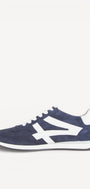DAMES SPORTIEVE VETERSCHO-Blauw suède/nubuck