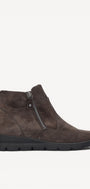 DAMES BOOTS+KORT LAARS-Bruin suède