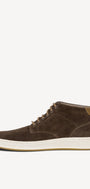 Heren boots-Bruin suède