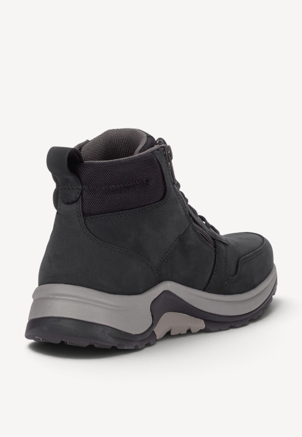 Heren boots-Blauw suède/nubuck
