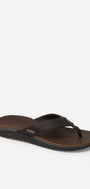 HE SLIPPER/SAND-Bruin leer