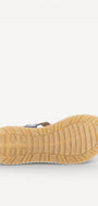 DAMES OPEN SCHOENEN-Bruin combi kleur