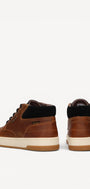 Heren boots-Bruin suède
