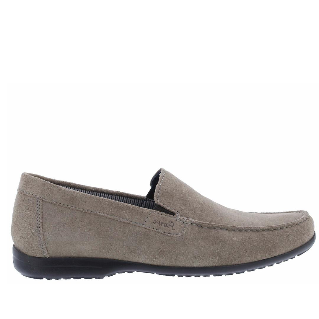 Heren instapper-Beige suède/nubuck