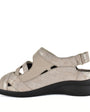 DAMES OPEN SCHOENEN-Beige suède/nubuck