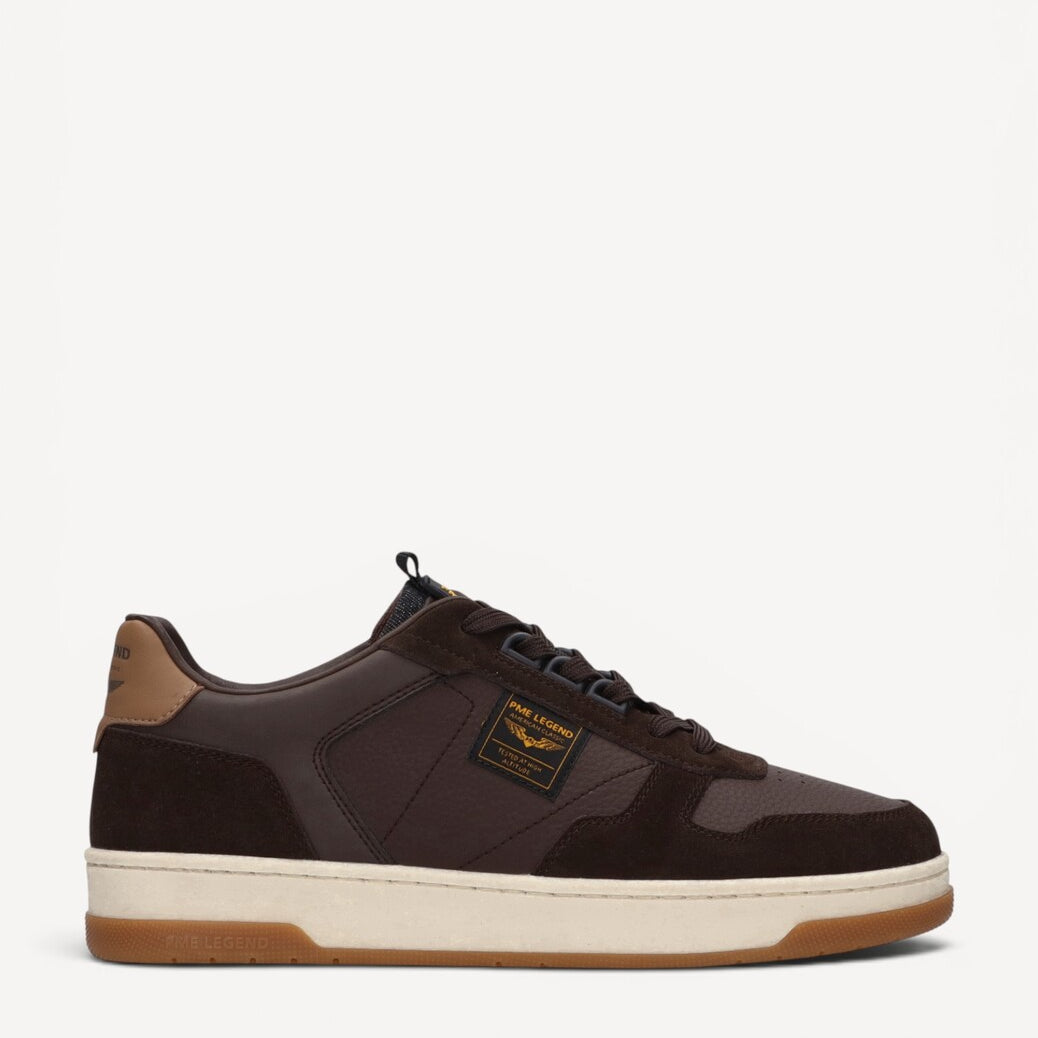 Heren veterschoenen-Bruin suède