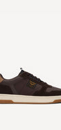 Heren veterschoenen-Bruin suède