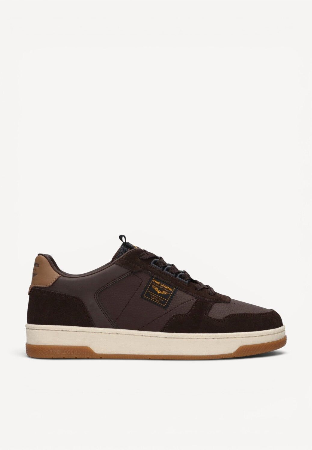 Heren veterschoenen-Bruin suède