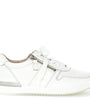 DAMES SPORTIEVE VETERSCHO-Wit leer