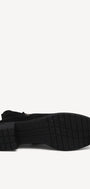 DAMES BOOTS+KORT LAARS-Zwart suède