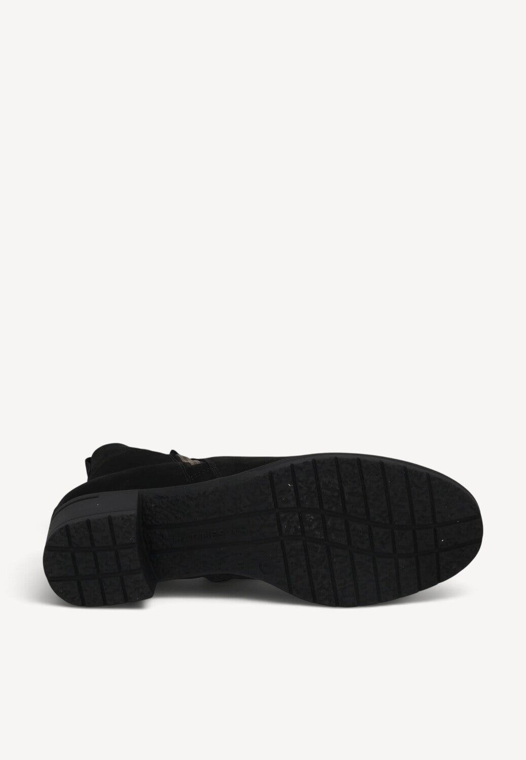 DAMES BOOTS+KORT LAARS-Zwart suède