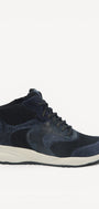 DAMES SPORTIEVE VETERSCHO-Blauw suède/nubuck
