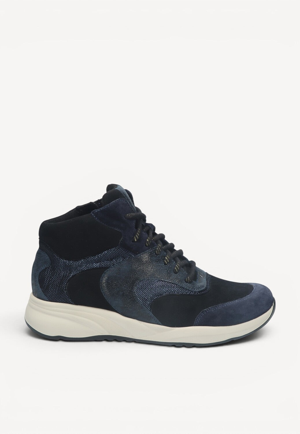 DAMES SPORTIEVE VETERSCHO-Blauw suède/nubuck