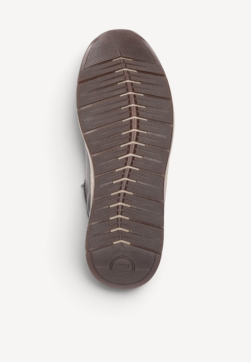 Heren veterschoenen-Bruin combi kleur