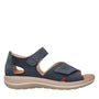 DAMES OPEN SCHOENEN-Blauw suède/nubuck