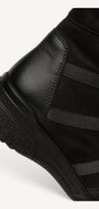 DAMES BOOTS+KORT LAARS-Zwart suède