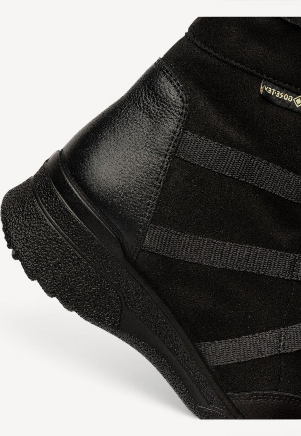 DAMES BOOTS+KORT LAARS-Zwart suède