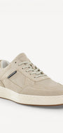 Heren veterschoenen-Beige suède/nubuck