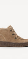 DAMES SPORTIEVE VETERSCHO-Beige suède/nubuck
