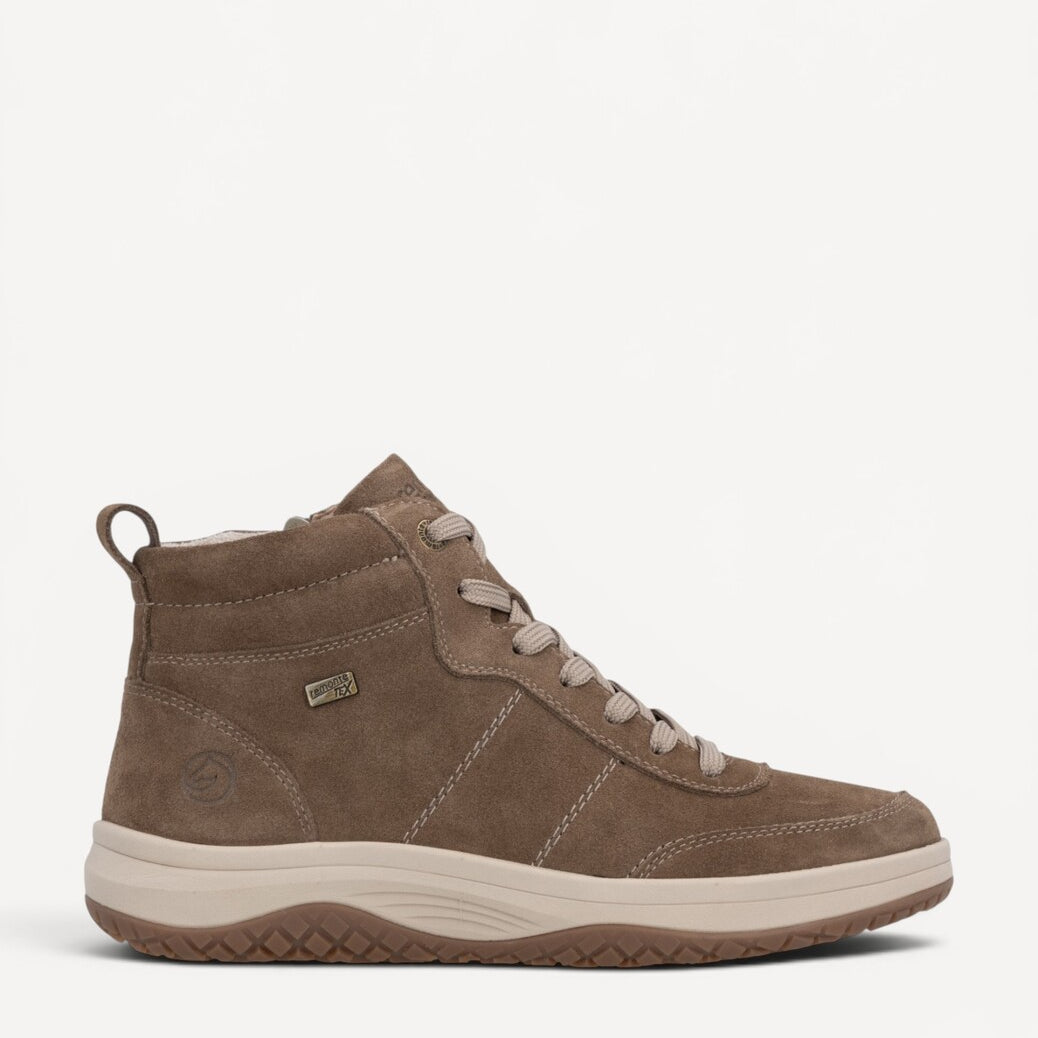 DAMES SPORTIEVE VETERSCHO-Beige suède/nubuck