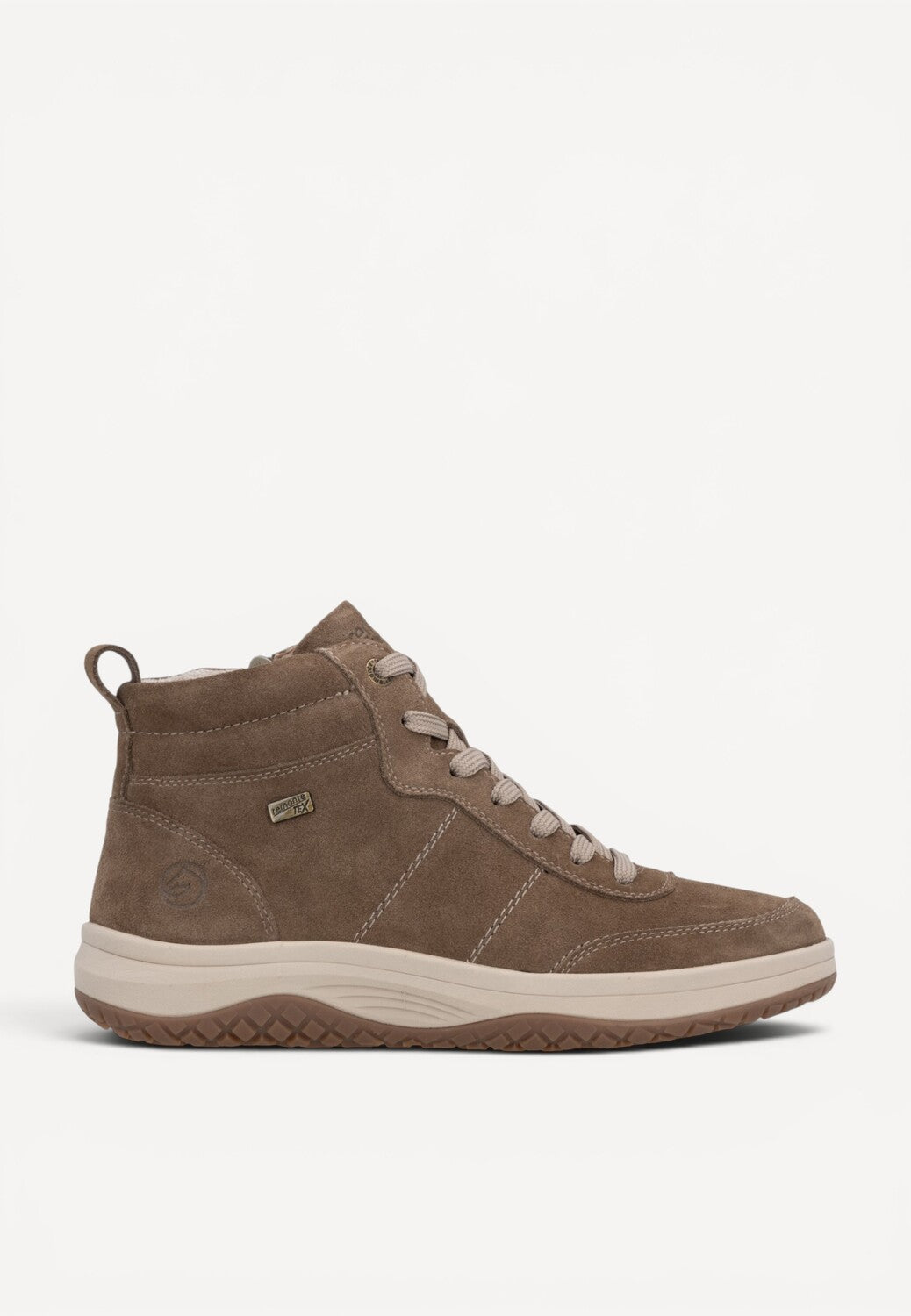 DAMES SPORTIEVE VETERSCHO-Beige suède/nubuck