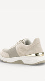 DAMES SPORTIEVE VETERSCHO-Beige suède/nubuck