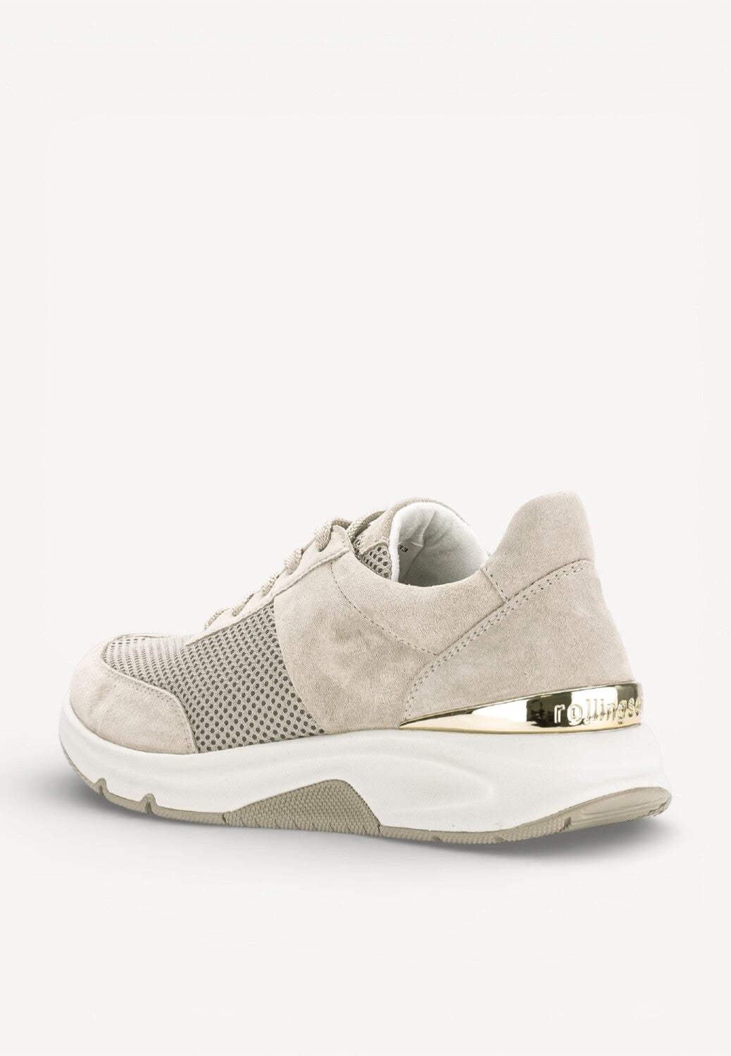 DAMES SPORTIEVE VETERSCHO-Beige suède/nubuck