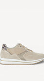 DAMES SPORTIEVE VETERSCHO-Beige suède/nubuck