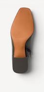 DAMES BOOTS+KORT LAARS-Groen lak