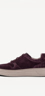 DAMES SPORTIEVE VETERSCHO-Rood suède/nubuck